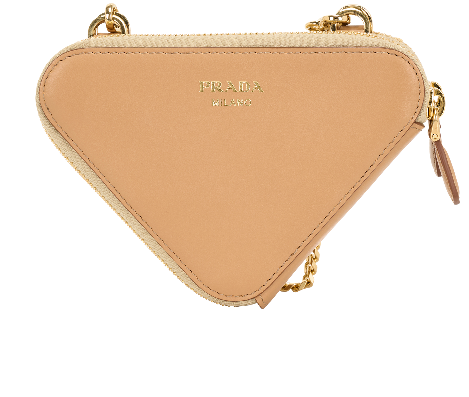 Mini Contenitori Chain Shoulder, &pound;695, Handbags, Beige, Leather/Raffia, Back view